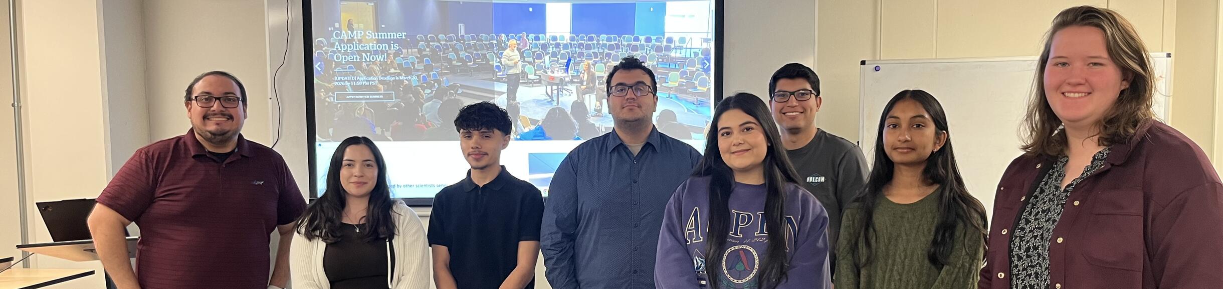 Group Photo with CAMP Scholars and Admin 